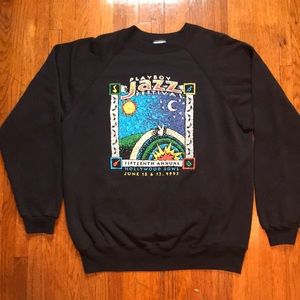 Vintage 1993 Playboy Jazz Festival Sweatshirt